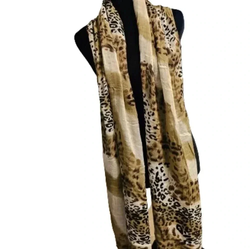 Animal Print Scarf/Shawl
